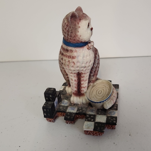 Lang and Wise Moses First Edition D. Masters Kriebel 1999 Resin Cat Figurine - Picture 3 of 6